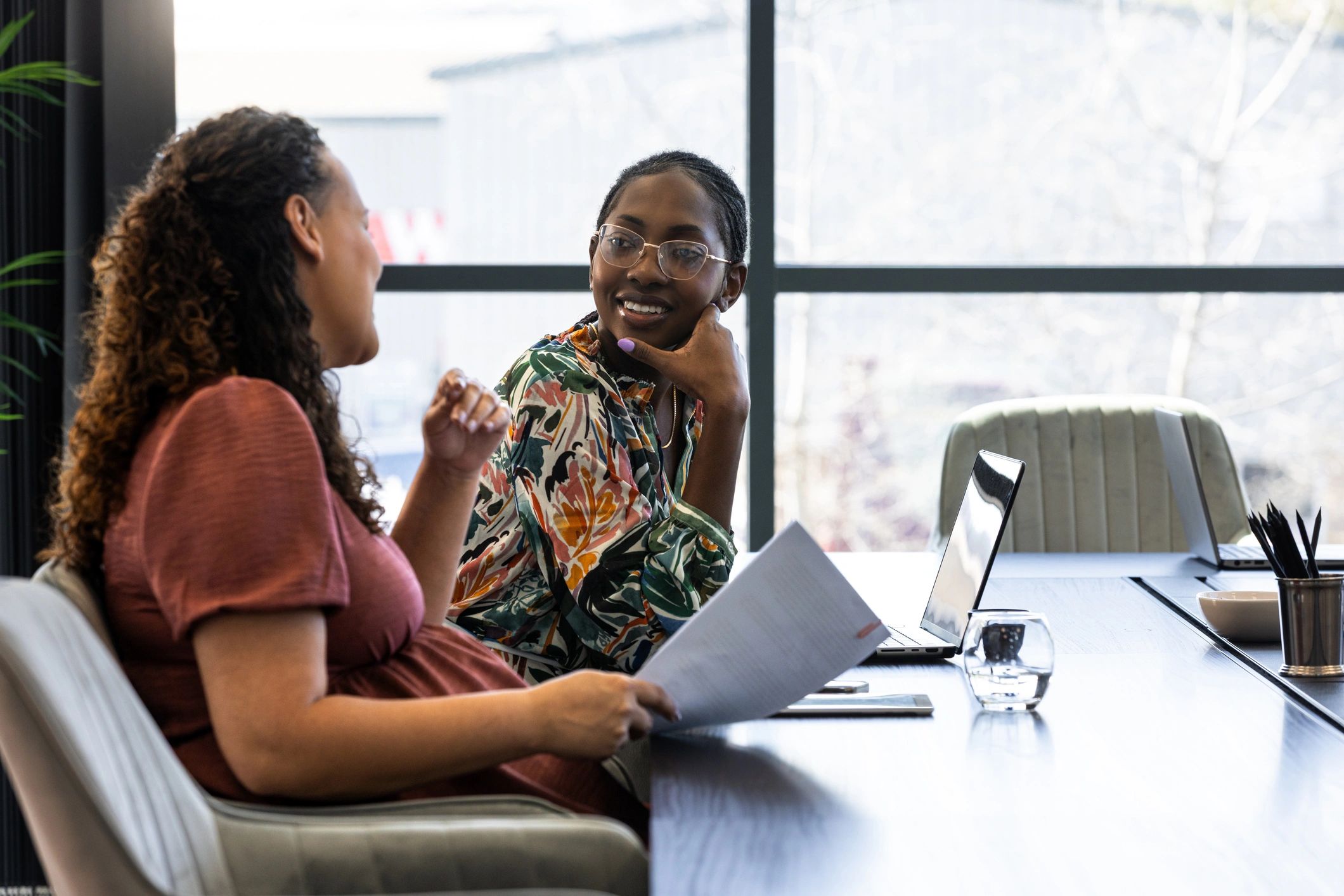 Legal consultation between professionals at a conference table